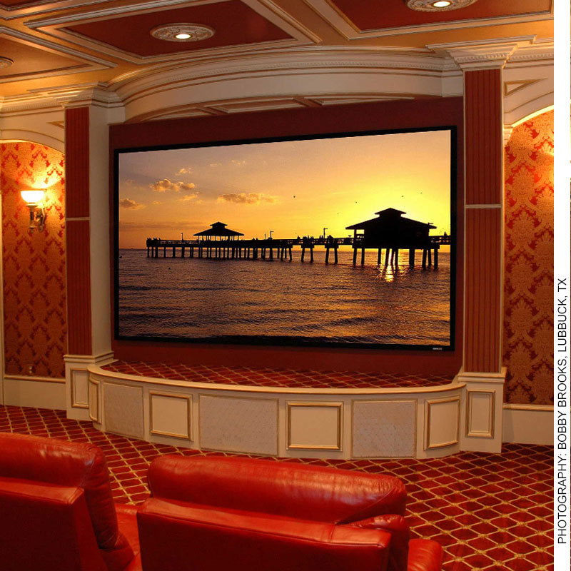 Clarion Fixed Projection Screen :: Draper, Inc.